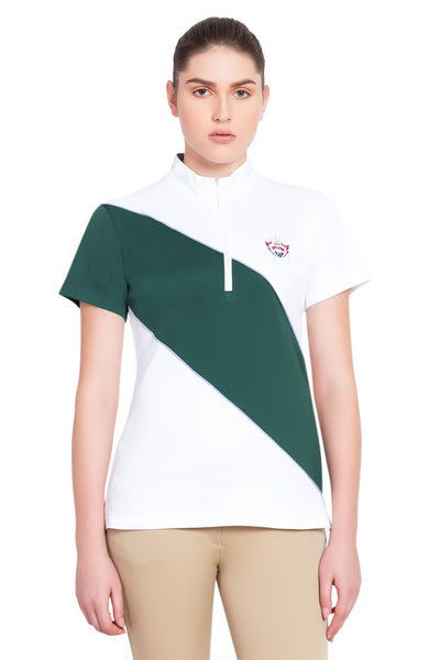 Equine Couture Ladies Danvers Short Sleeve Sport Shirt_4243