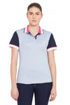 Equine Couture Ladies Pearl Short Sleeve Polo Sport Shirt_4262