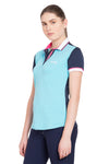 Equine Couture Ladies Pearl Short Sleeve Polo Sport Shirt_4272