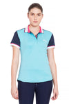 Equine Couture Ladies Pearl Short Sleeve Polo Sport Shirt_4271