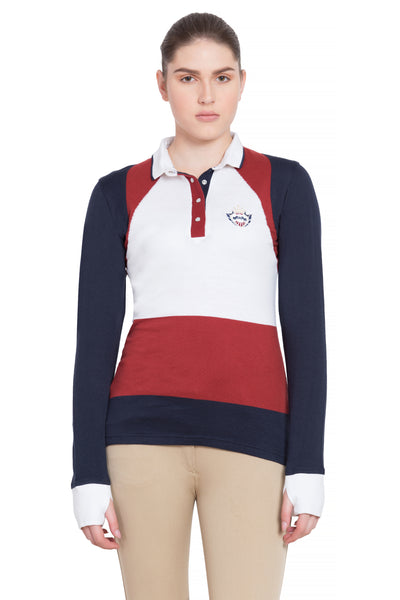 Equine Couture Ladies Calla Long Sleeve Sport Shirt_4569
