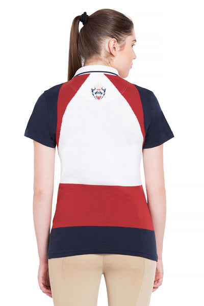 Equine Couture Ladies Calla Short Sleeve Sport Shirt_4295