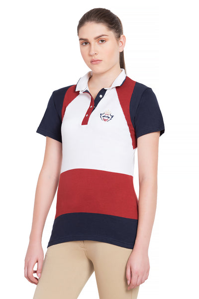 Equine Couture Ladies Calla Short Sleeve Sport Shirt_4293