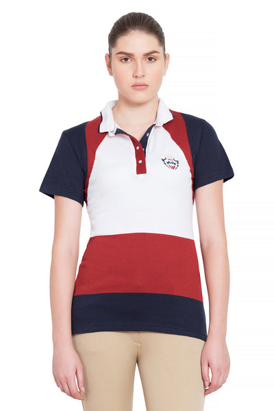 Equine Couture Ladies Calla Short Sleeve Sport Shirt_4292