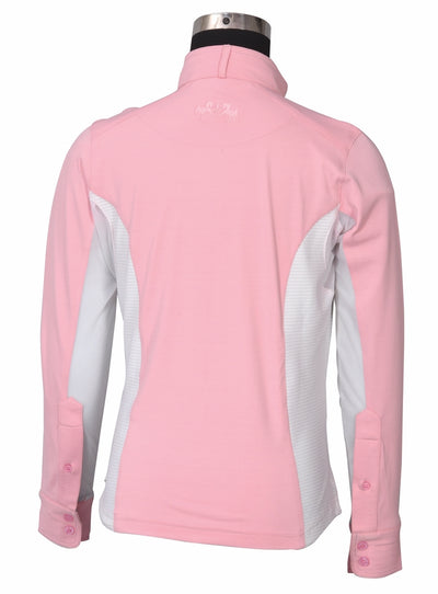 Equine Couture Children's Cara Long Sleeve Show Shirt_4310