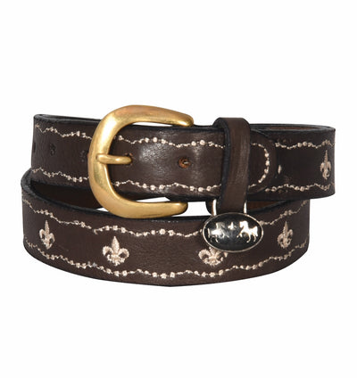 Equine Couture Children's Cacey Leather Belt_3350