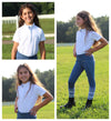 Equine Couture Children's Cara Short Sleeve Show Shirt_4330