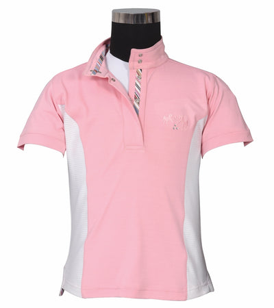 Equine Couture Children's Cara Short Sleeve Show Shirt_4331