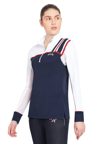 Equine Couture Ladies Nicole EquiCool Long Sleeve Sport Shirt_4369