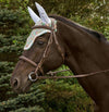 Equine Couture Rainbow Fly Bonnet with Crystals_5338