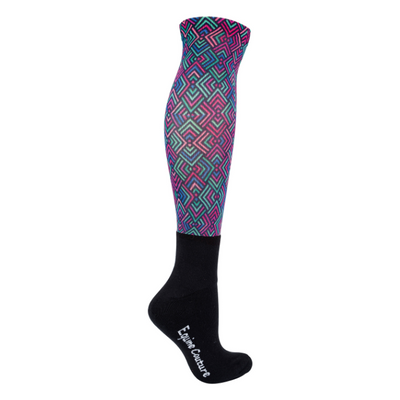 Equine Couture Printed Over-the-Calf Boot Socks