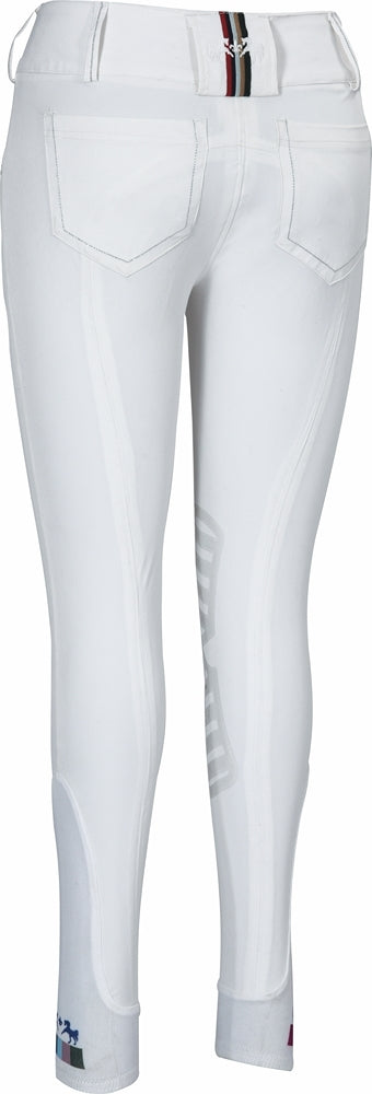 Equine Couture Ladies Darsy Silicone Knee Patch Breeches_2