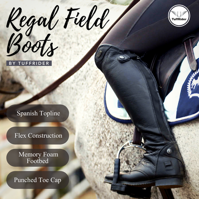 Tuffrider Women Leather Regal Field Boots - JPC Equestrian