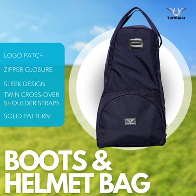TuffRider Lightweight Polyester Boots and Helmet Bag