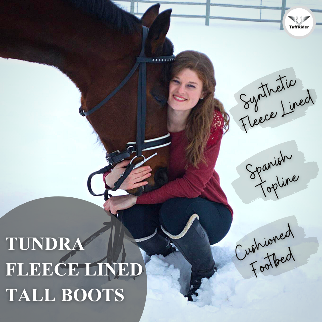 TuffRider Women Tundra Fleece Lined Spanish Top Tall Boots