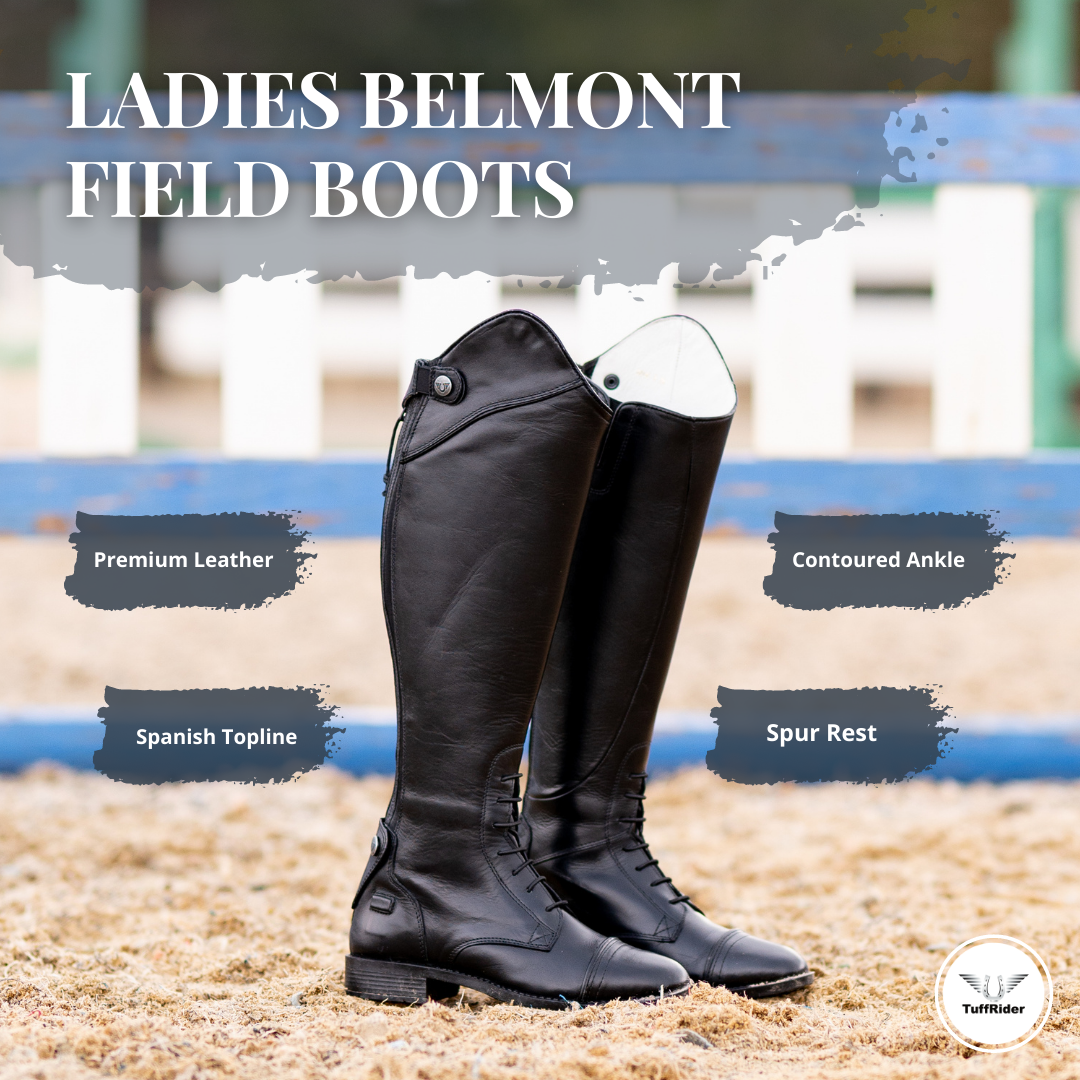 TuffRider Ladies Belmont Leather Field Boots