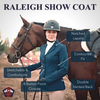 Equine Couture Women Raleigh 4-Button Show Coat