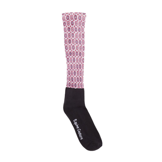 Equine Couture Ladies Kelsey Padded Knee Hi Boot Socks_1