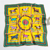 AWST Int'l Horses in Blankets Medallion Scarf