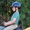 TuffRider Starter Basic Horse Riding Helmet Protective Head Gear for Equestrian Riders - SEI Certified - Black_3482