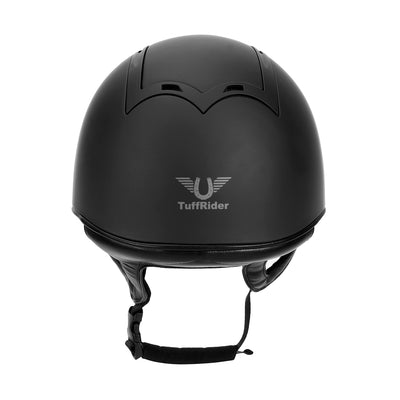 TuffRider Show Time Helmet|Protective Head Gear for Equestrian Riders - SEI Certified, Tough and Durable - Black"_3486