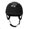 TuffRider Show Time Plus Helmet |Protective Head Gear for Equestrian Riders - SEI Certified, Tough and Durable - Black_3491