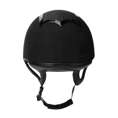 TuffRider Show Time Plus Helmet |Protective Head Gear for Equestrian Riders - SEI Certified, Tough and Durable - Black_3490