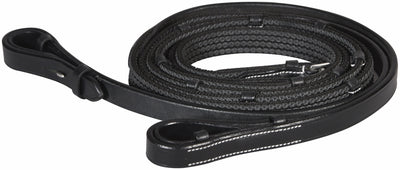 Henri de Rivel Pro Rubber Lined Web Reins_5079