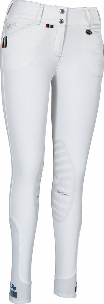 Equine Couture Ladies Brinley Silicone Knee Patch Breeches_1
