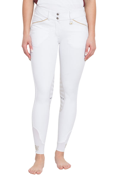 George H Morris Ladies Add Back Silicone Knee Patch Breeches_680
