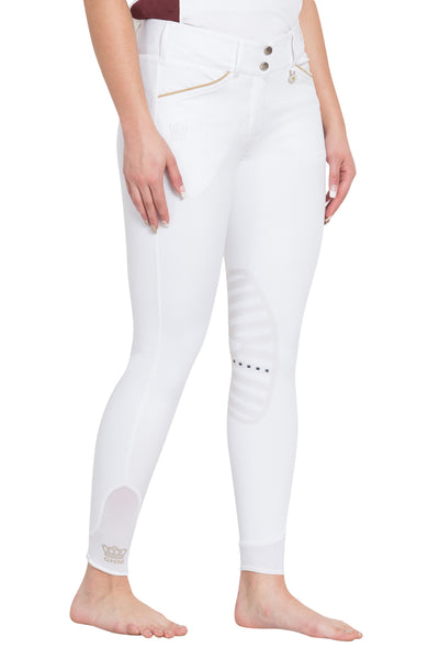 George H Morris Ladies Add Back Silicone Knee Patch Breeches_679
