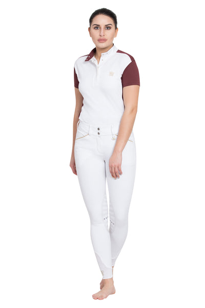 George H Morris Ladies Add Back Silicone Knee Patch Breeches_683