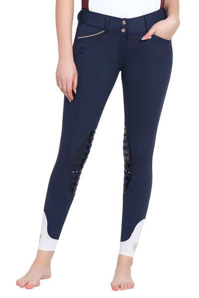George H Morris Ladies Add Back Silicone Knee Patch Breeches_687