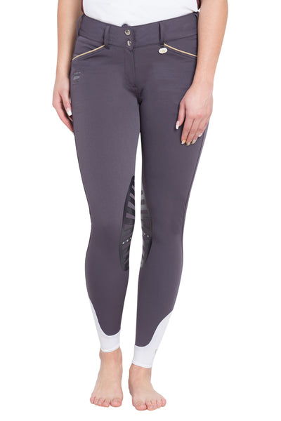 George H Morris Ladies Add Back Silicone Knee Patch Breeches_691