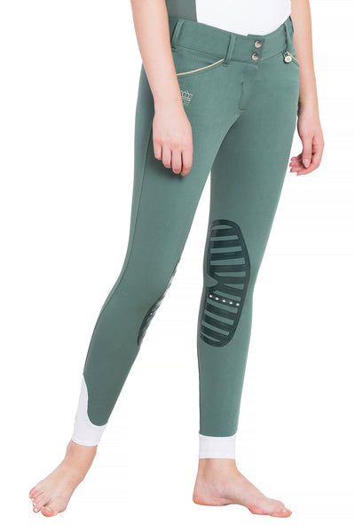 George H Morris Ladies Add Back Silicone Knee Patch Breeches_697