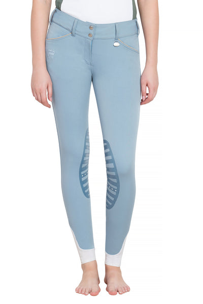 George H Morris Ladies Add Back Silicone Knee Patch Breeches_700