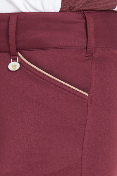 George H Morris Ladies Add Back Silicone Knee Patch Breeches_712