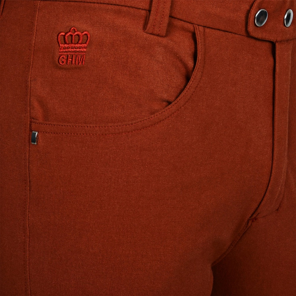 George H Morris Men's Grand Prix Knee Patch Breeches_1259