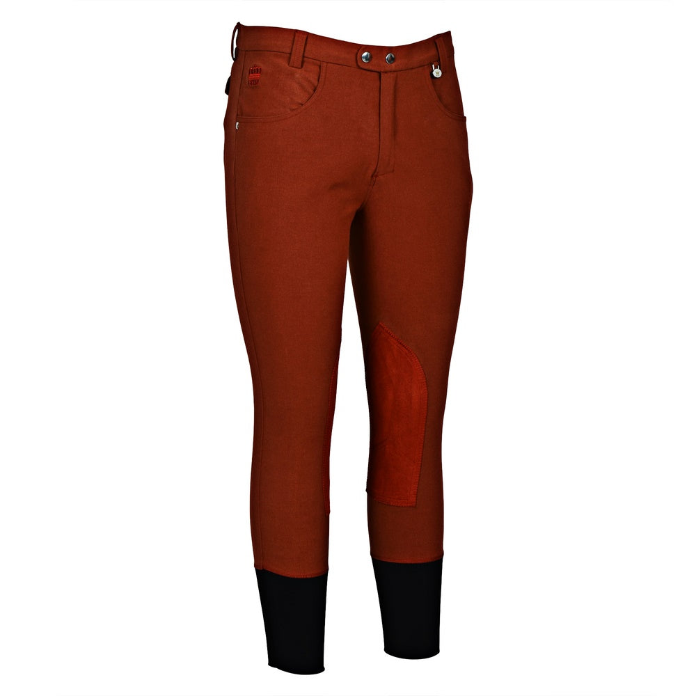 George H Morris Men's Grand Prix Knee Patch Breeches_1257