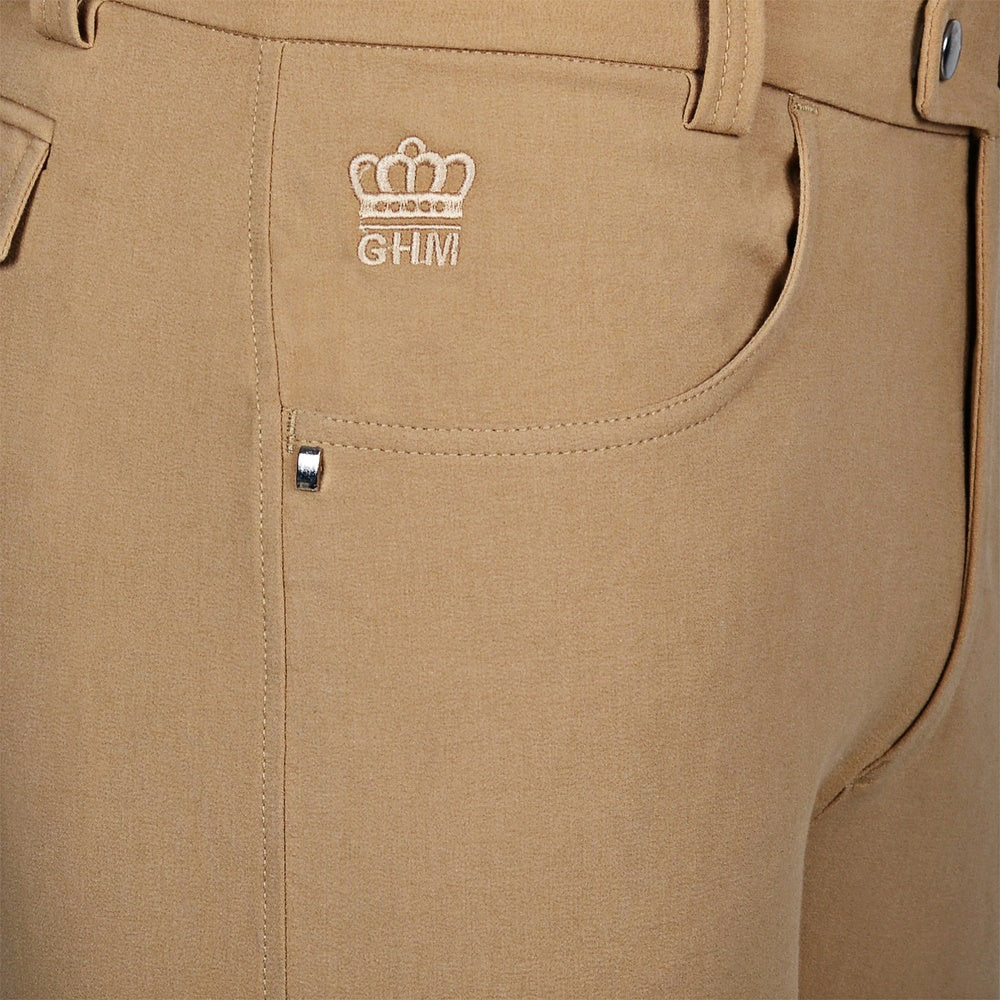George H Morris Men's Grand Prix Knee Patch Breeches_1262