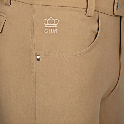 George H Morris Men's Grand Prix Knee Patch Breeches_1262