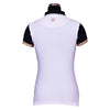George H Morris Ladies Reserve Short Sleeve Polo Sport Shirt_4604