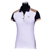 George H Morris Ladies Reserve Short Sleeve Polo Sport Shirt_4603