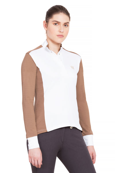 George H Morris Ladies Champion Long Sleeve Show Shirt_4458