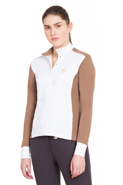 George H Morris Ladies Champion Long Sleeve Show Shirt_4456