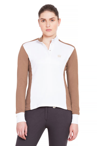 George H Morris Ladies Champion Long Sleeve Show Shirt_4455