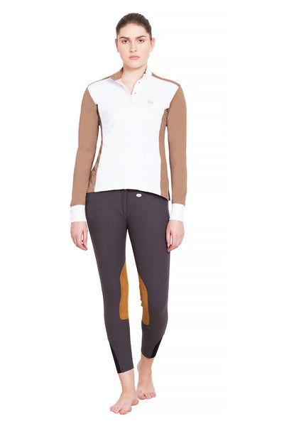 George H Morris Ladies Champion Long Sleeve Show Shirt_4460