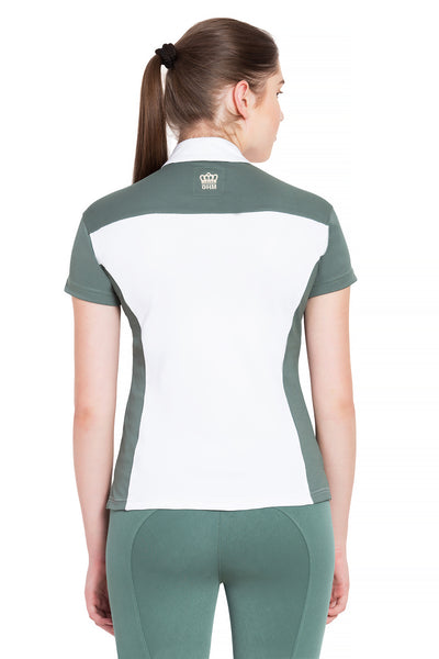George H Morris Ladies Champion Short Sleeve Show Shirt_4439
