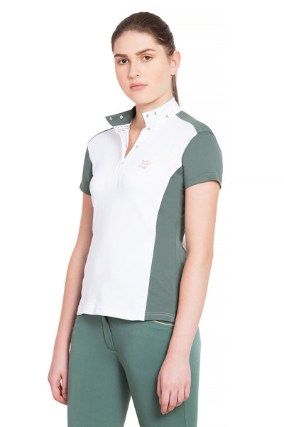 George H Morris Ladies Champion Short Sleeve Show Shirt_4437