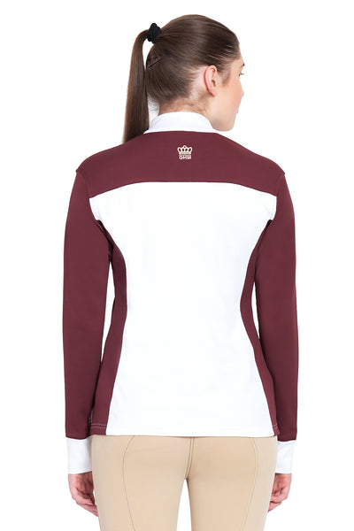 George H Morris Ladies Champion Long Sleeve Show Shirt_4470